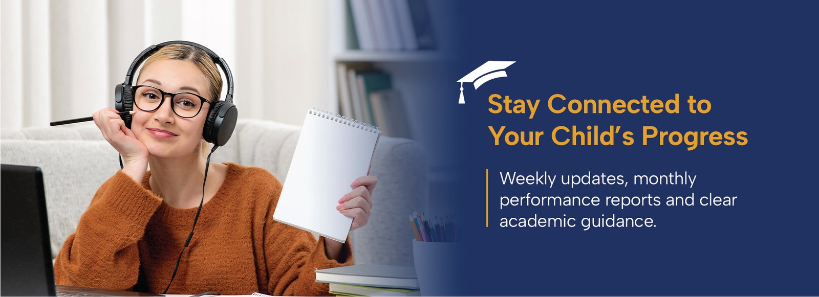 Stay connected to your child’s progress