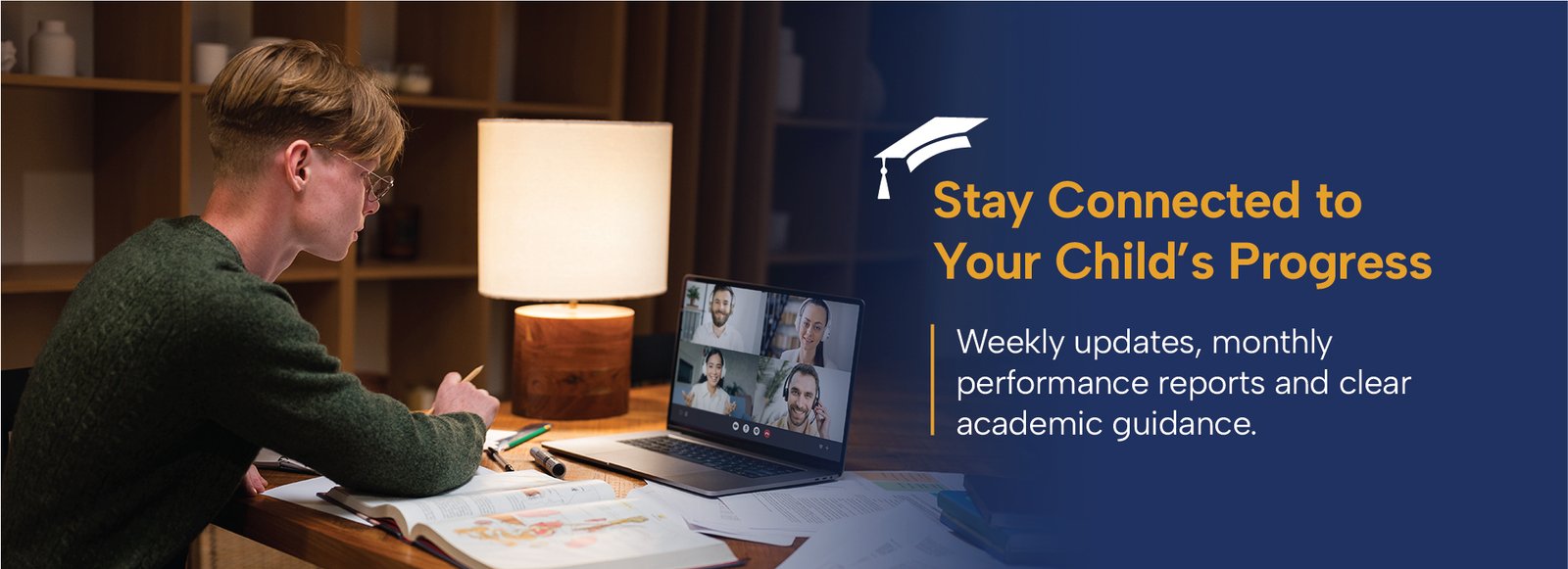 Stay connected to your child’s progress